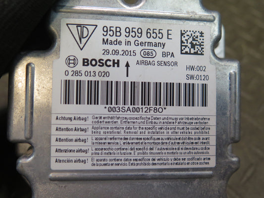 15-18 PORSCHE MACAN TURBO SRS AIRBAG CONTROL MODULE UNIT 95B959655E OEM