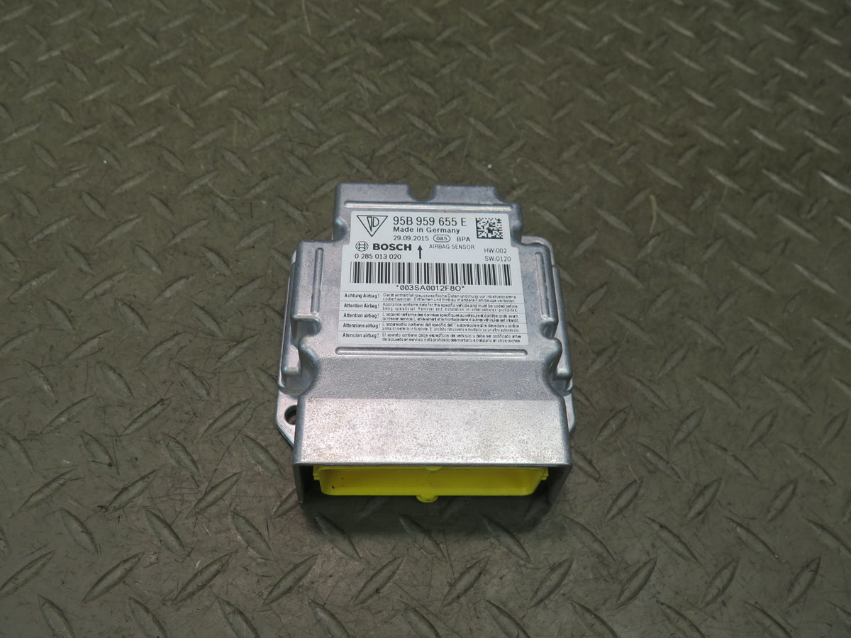 15-18 PORSCHE MACAN TURBO SRS AIRBAG CONTROL MODULE UNIT 95B959655E OEM