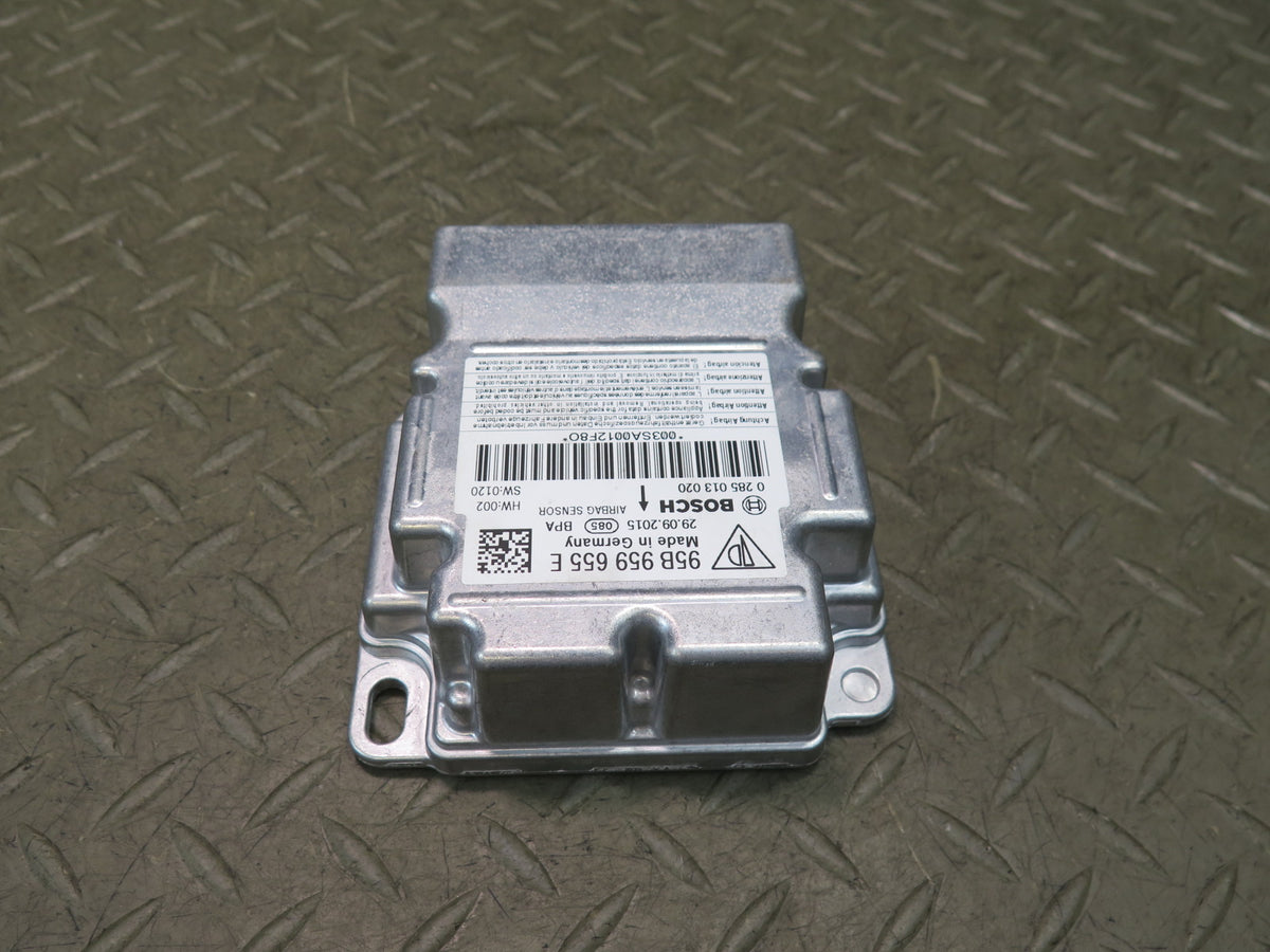 15-18 PORSCHE MACAN TURBO SRS AIRBAG CONTROL MODULE UNIT 95B959655E OEM