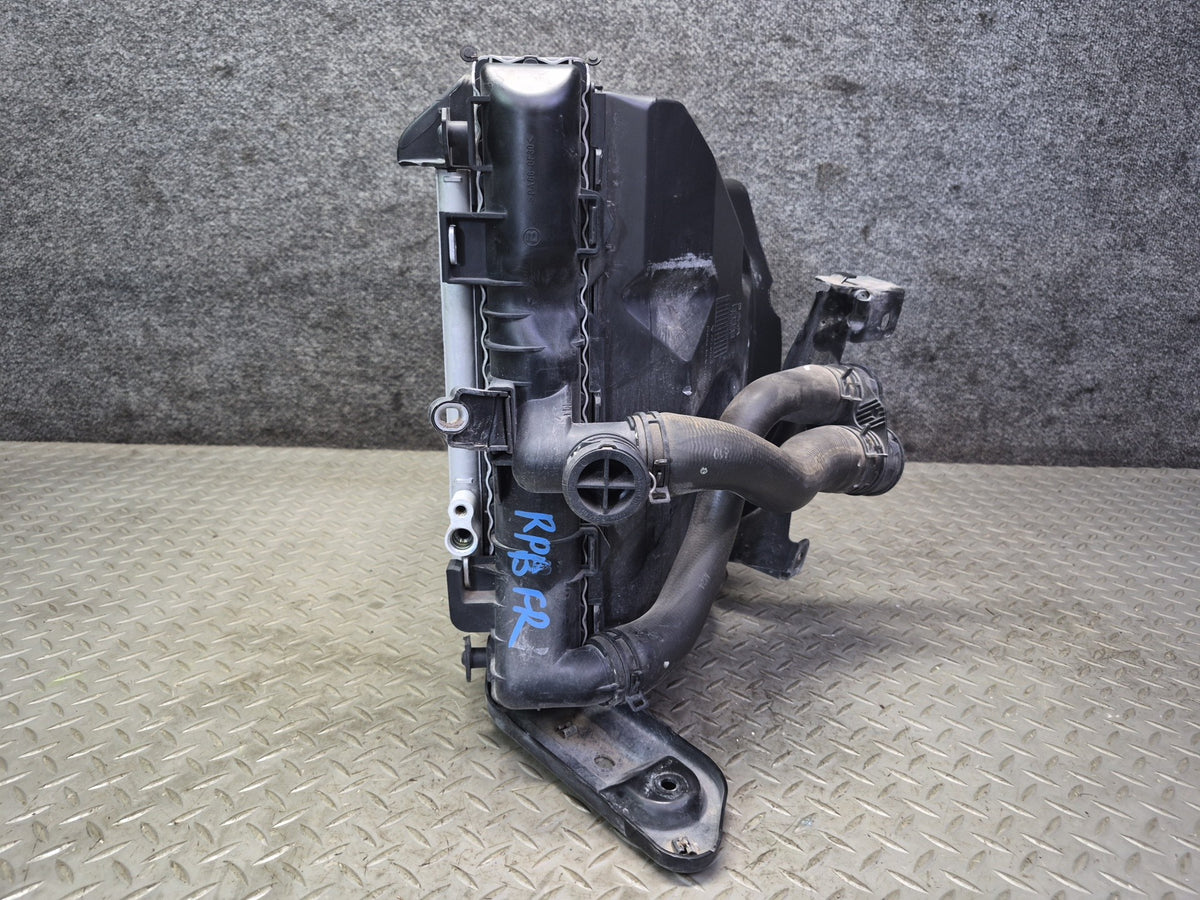 2005-2008 Porsche Boxster 987 Front Right Side Engine Cooling Radiator W/ Fan
