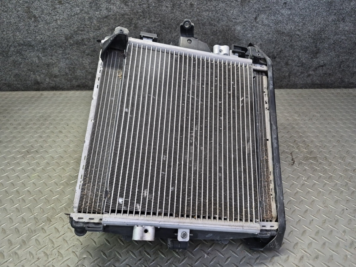 2005-2008 Porsche Boxster 987 Front Right Side Engine Cooling Radiator W/ Fan