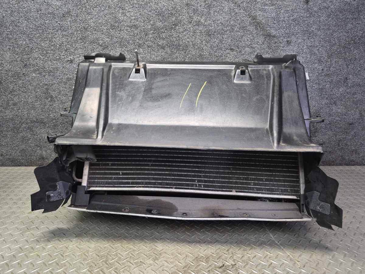 94-96 Chevrolet Corvette C4 A/T Engine Radiator AC Condenser Fan Shroud Assy OEM