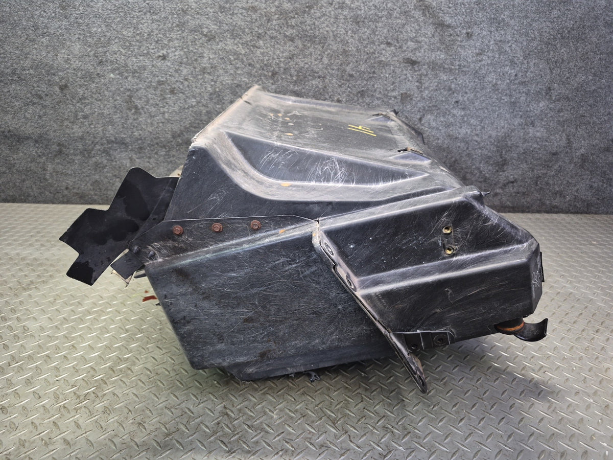 90-93 Chevy Corvette C4 A/T Engine Radiator AC Condenser Fan Shroud Assy Damaged