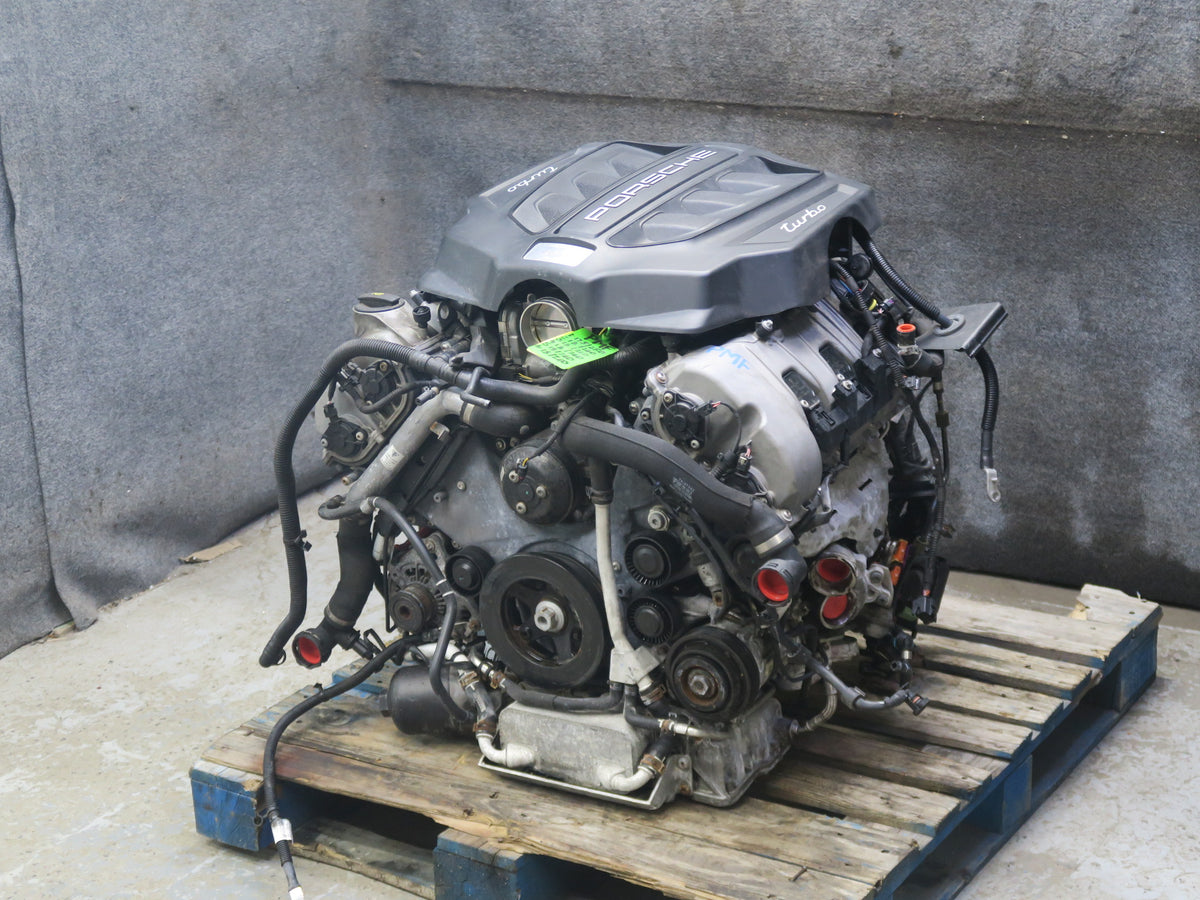 15-16 Porsche Macan Turbo 3.6L Ctla VIN F 5th Engine Motor w Turbos 71k Miles
