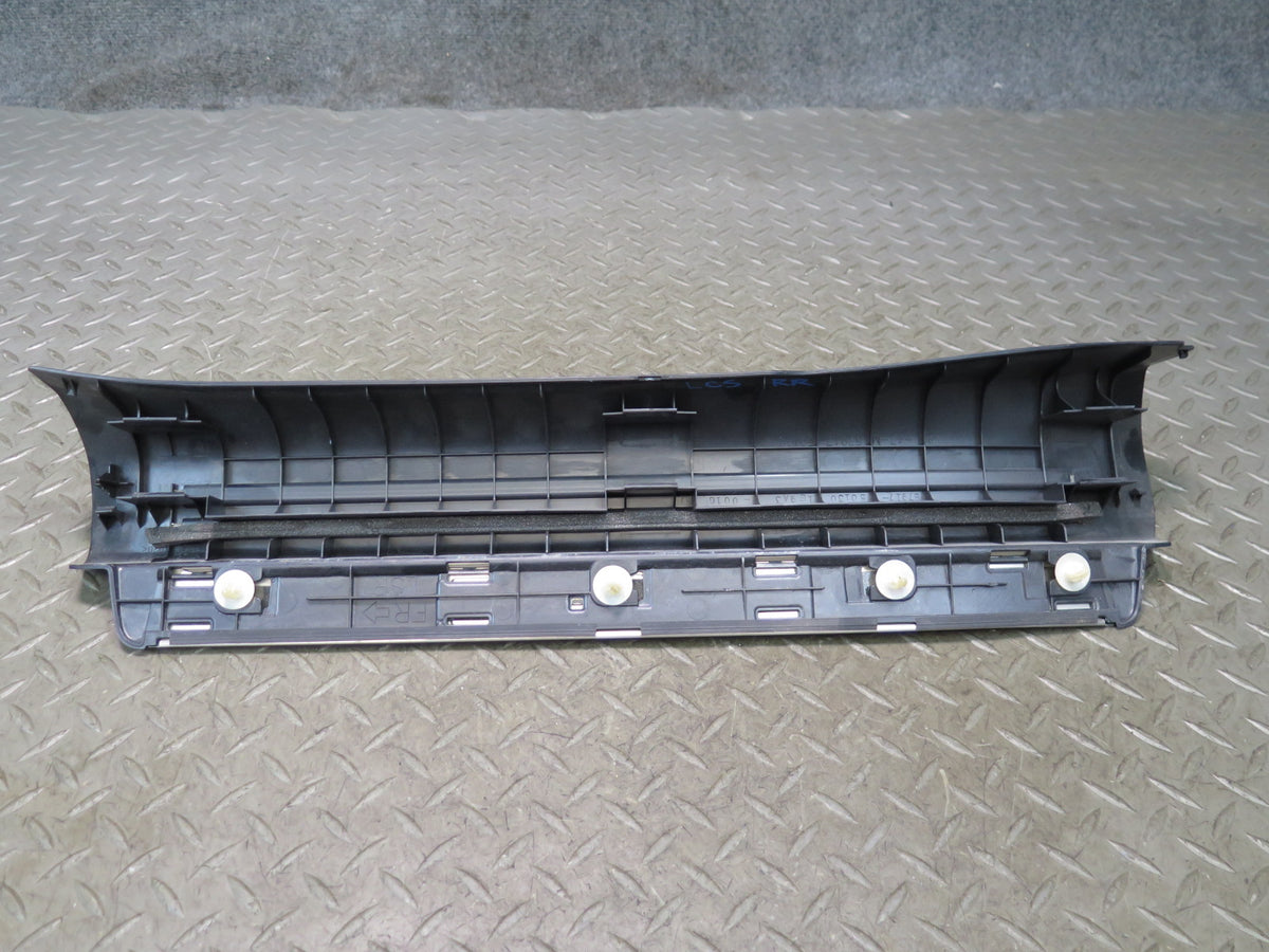 08-12 Lexus UVF46L LS600h Front & Rear Door Scuff Sill Plate Trim Panel Set OEM