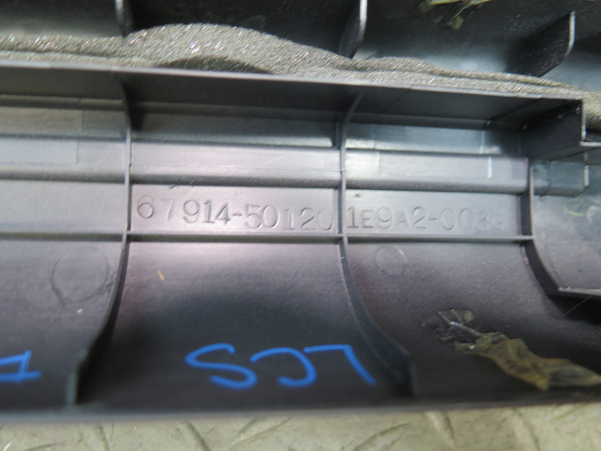 08-12 Lexus UVF46L LS600h Front & Rear Door Scuff Sill Plate Trim Panel Set OEM