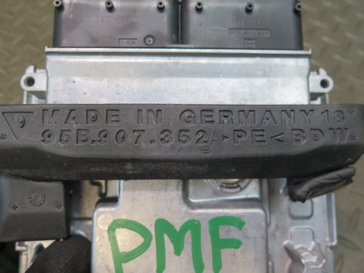15-18 Porsche Macan 3.6 Turbo Ctla Engine ECU DME Body BCM BCU Ignition Lock Set
