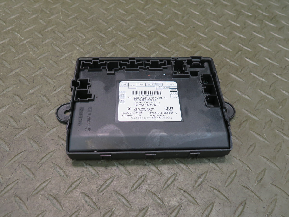 07-13 Mercedes W221 S-class Rear Left or Right Door Control Module OEM