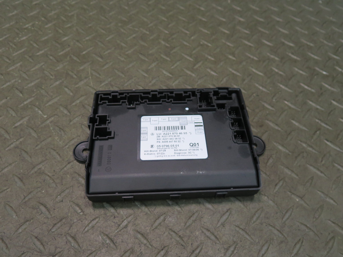 07-13 Mercedes W221 S-class Front Right Door Control Module OEM