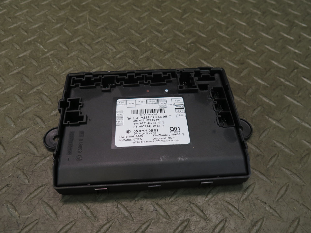 07-13 Mercedes W221 S-class Front Right Door Control Module OEM