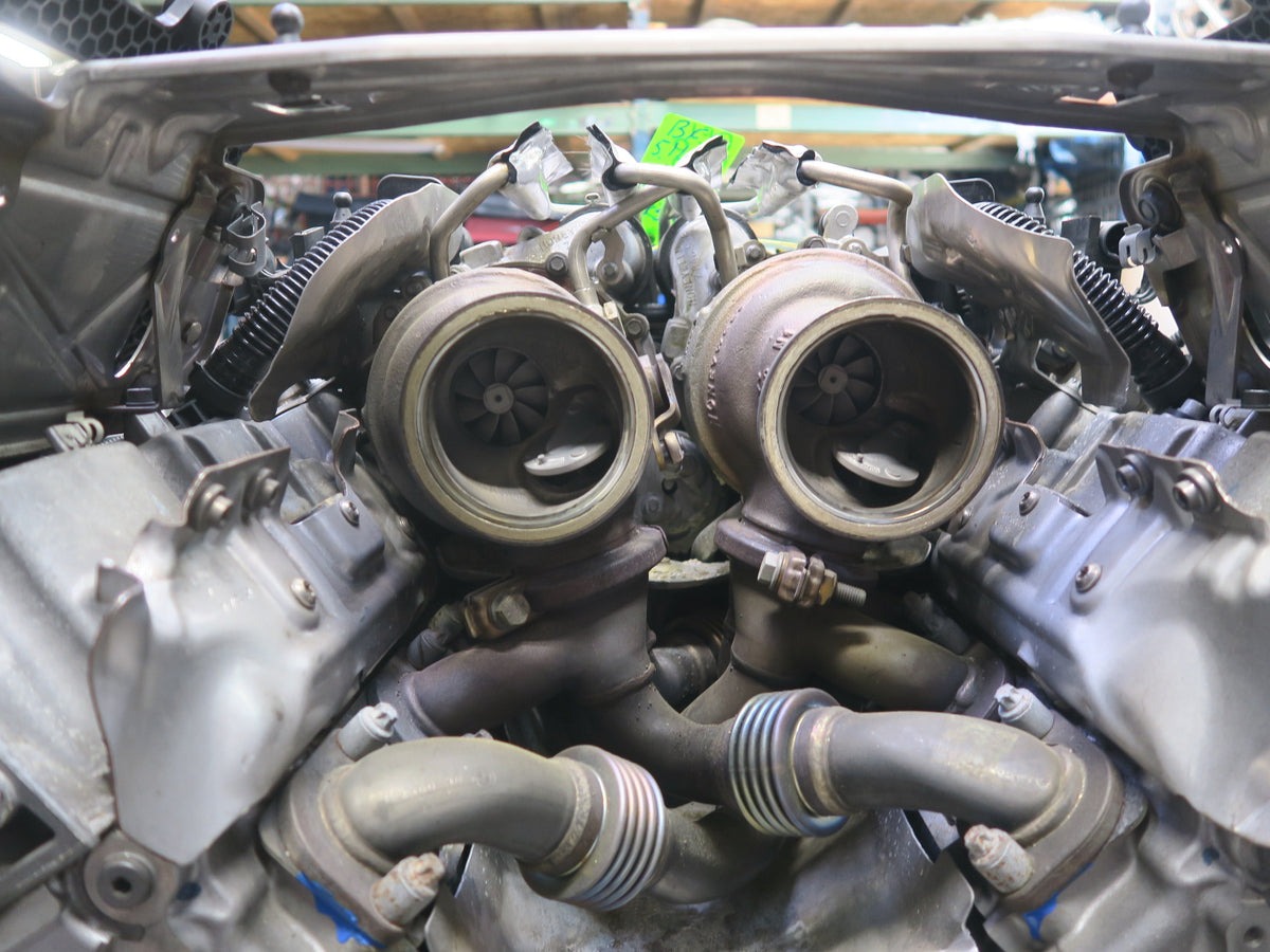 2014 BMW F10 M5 4.4L S63T Complete Engine Motor w Turbos 99K Miles