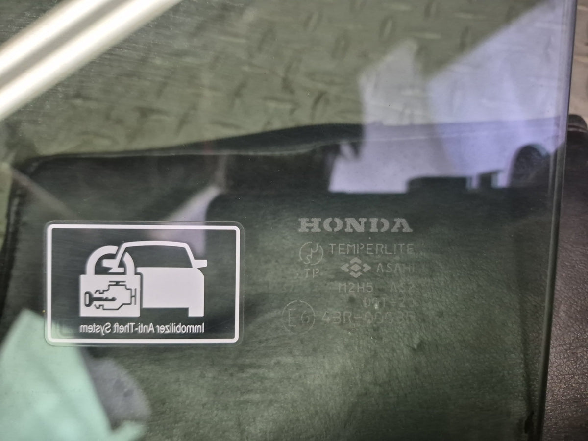 00-09 Honda S2000 Right Door Glass Window OEM