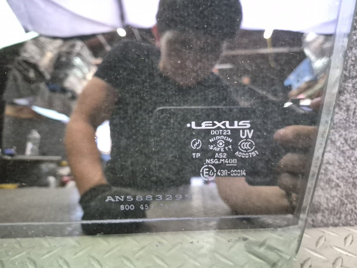 04-05 Lexus JCE10L IS300 Front Left Driver Door Glass Window Tinted OEM