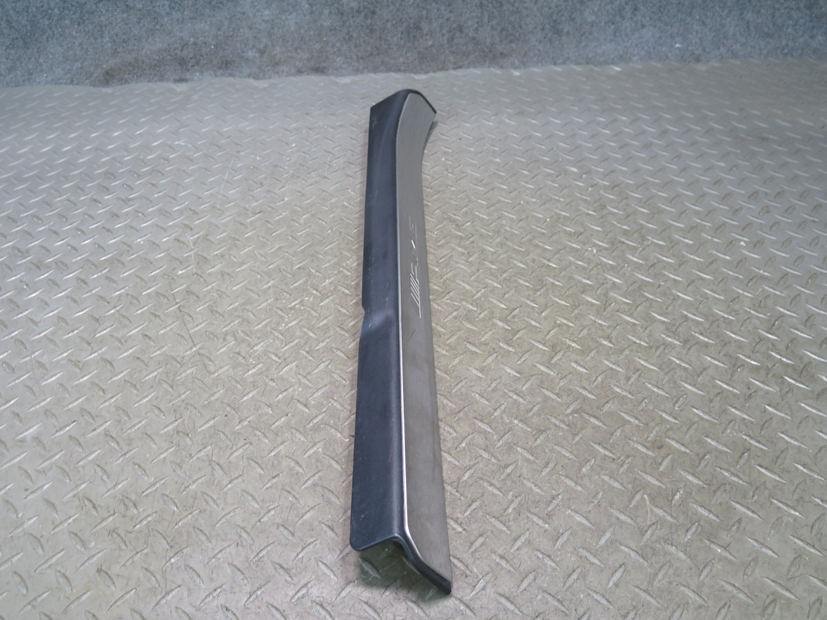 07-13 Mercedes W221 S63 AMG Front & Rear Door Scuff Sill Plate Trim Set OEM