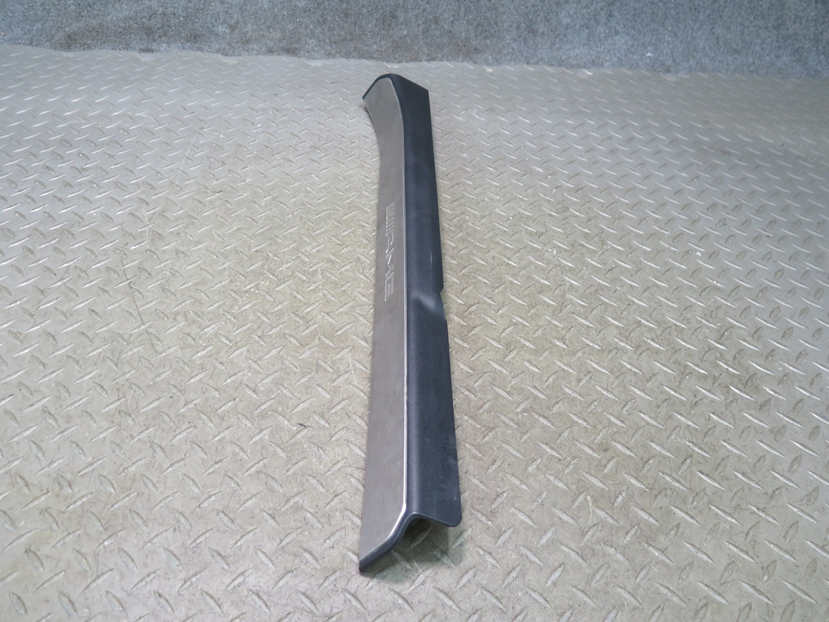 07-13 Mercedes W221 S63 AMG Front & Rear Door Scuff Sill Plate Trim Set OEM