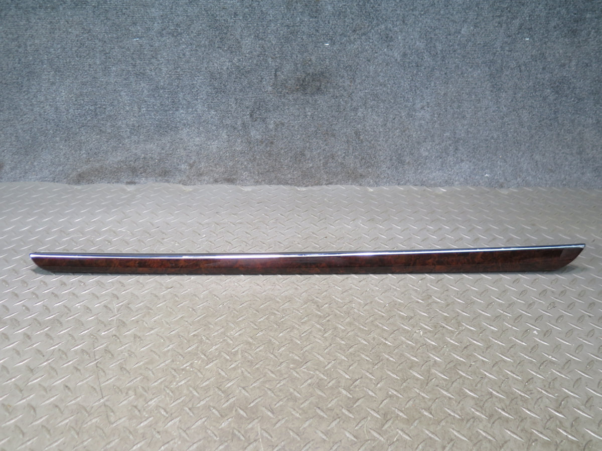 07-13 Mercedes W221 S63 AMG Front & Rear Door Panel Trim Wood Set OEM