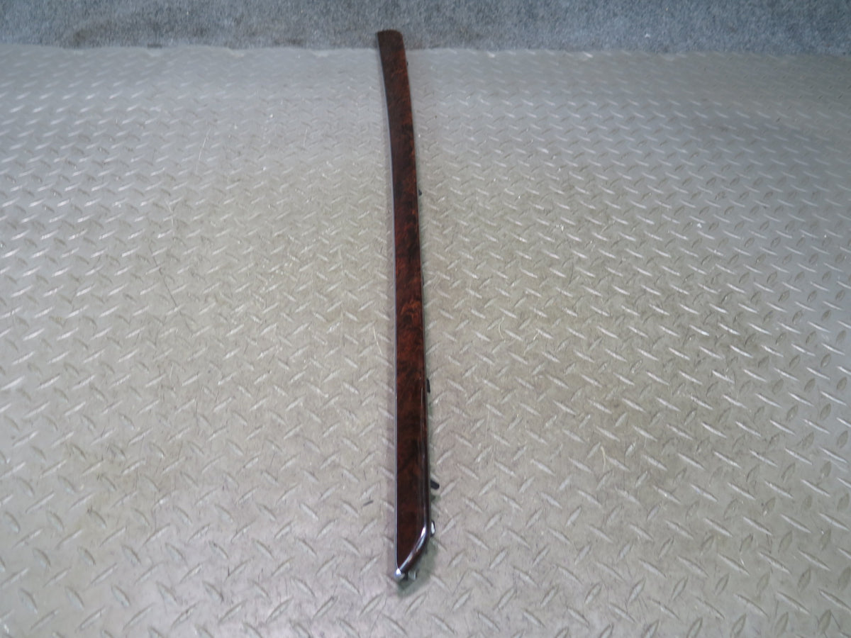 07-13 Mercedes W221 S63 AMG Front & Rear Door Panel Trim Wood Set OEM