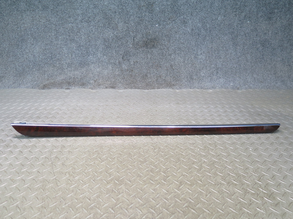 07-13 Mercedes W221 S63 AMG Front & Rear Door Panel Trim Wood Set OEM