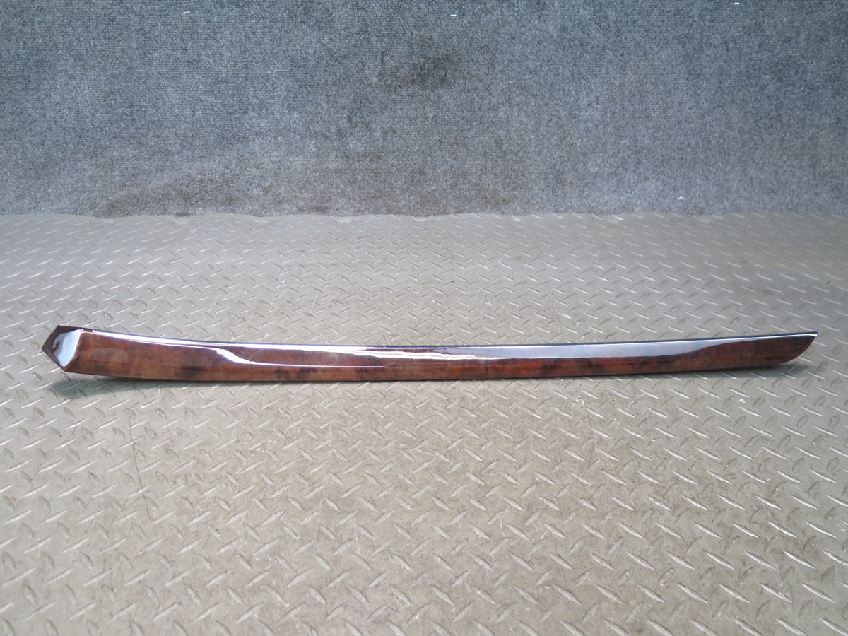 07-13 Mercedes W221 S63 AMG Front & Rear Door Panel Trim Wood Set OEM