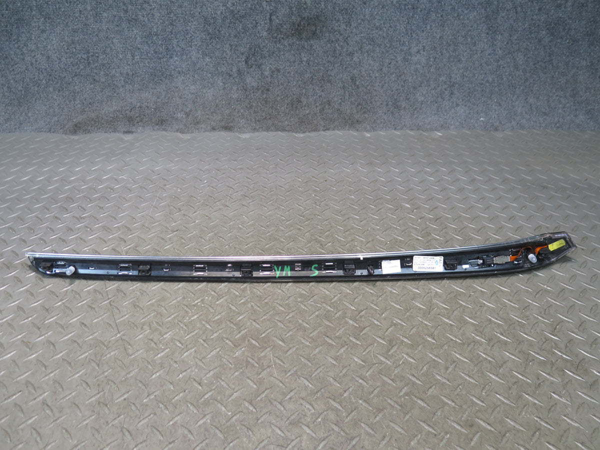07-13 Mercedes W221 S63 AMG Front & Rear Door Panel Trim Wood Set OEM