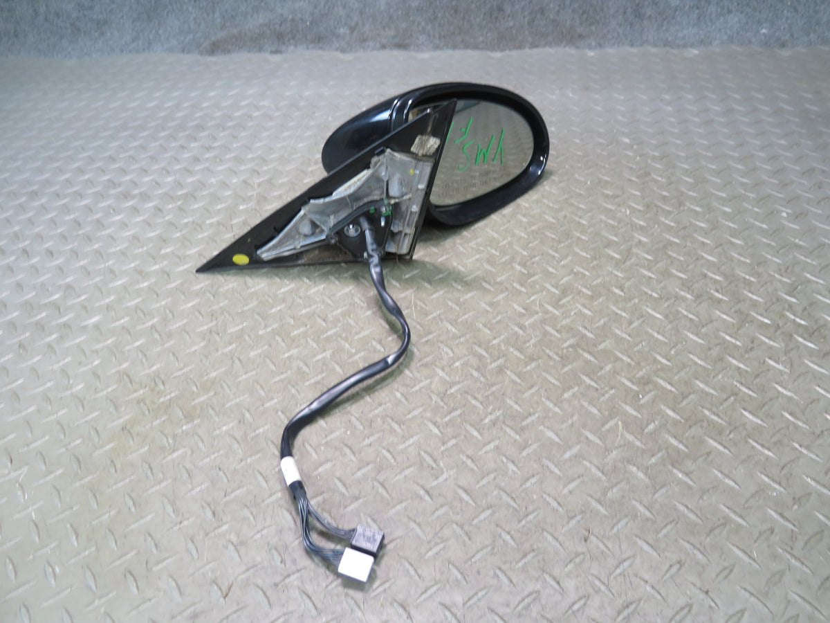 07-09 Mercedes W221 S-class Right Door Side View Memory Heated Mirror Black OEM