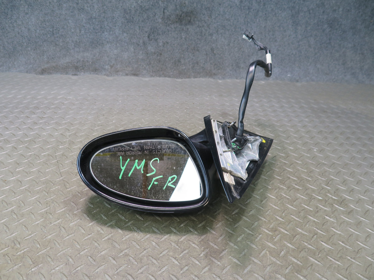 07-09 Mercedes W221 S-class Right Door Side View Memory Heated Mirror Black OEM