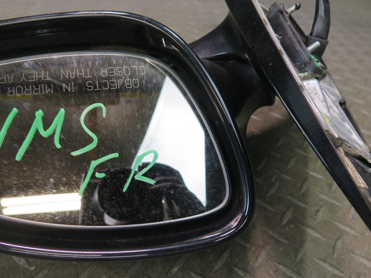 07-09 Mercedes W221 S-class Right Door Side View Memory Heated Mirror Black OEM
