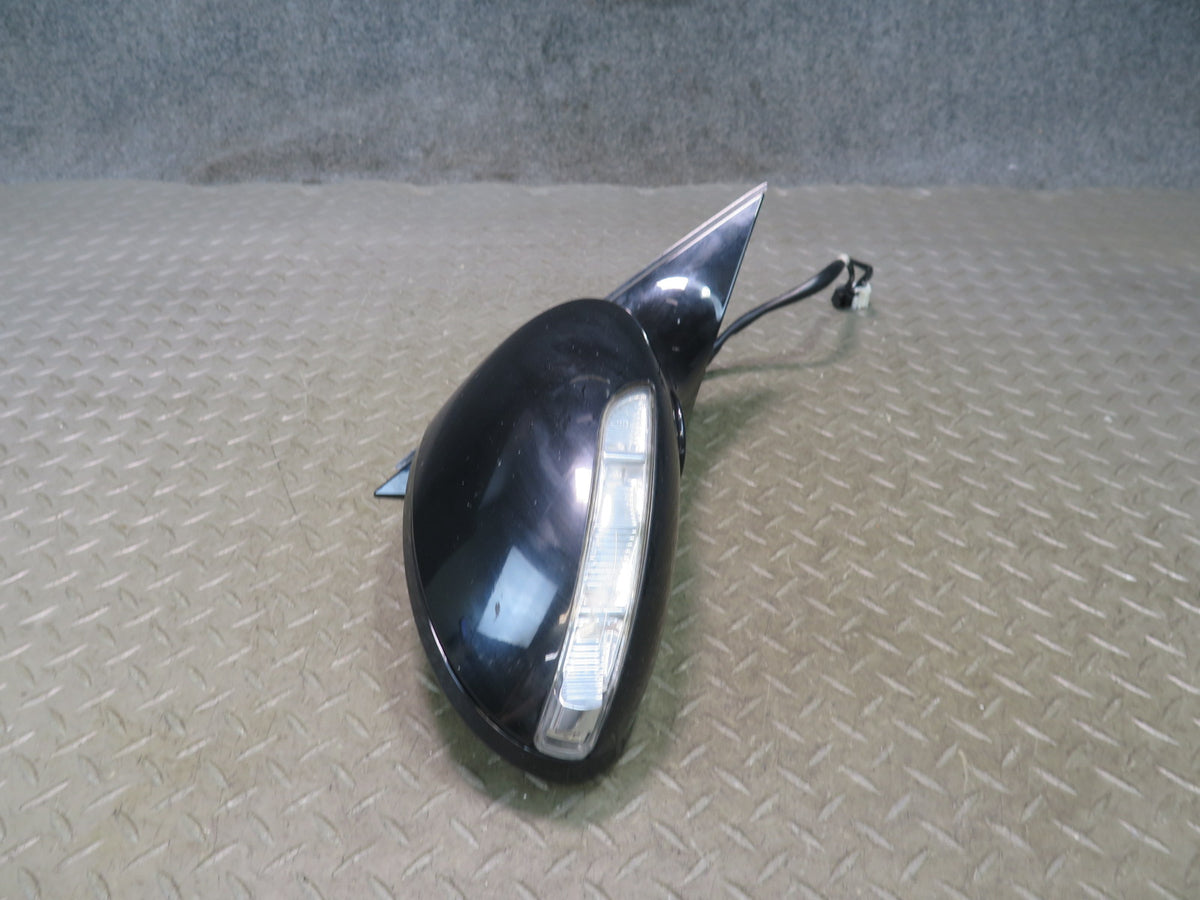 07-09 Mercedes W221 S-class Right Door Side View Memory Heated Mirror Black OEM