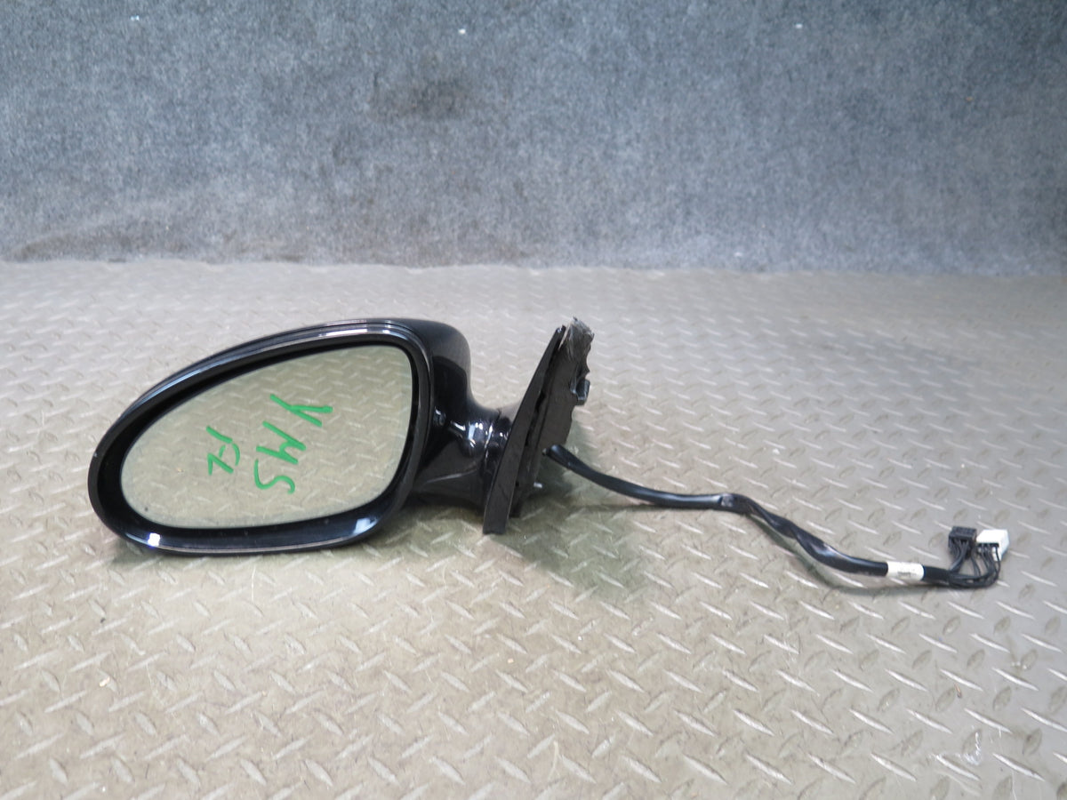 07-09 Mercedes W221 S-class Left Door Side View Memory Heated Mirror Black OEM