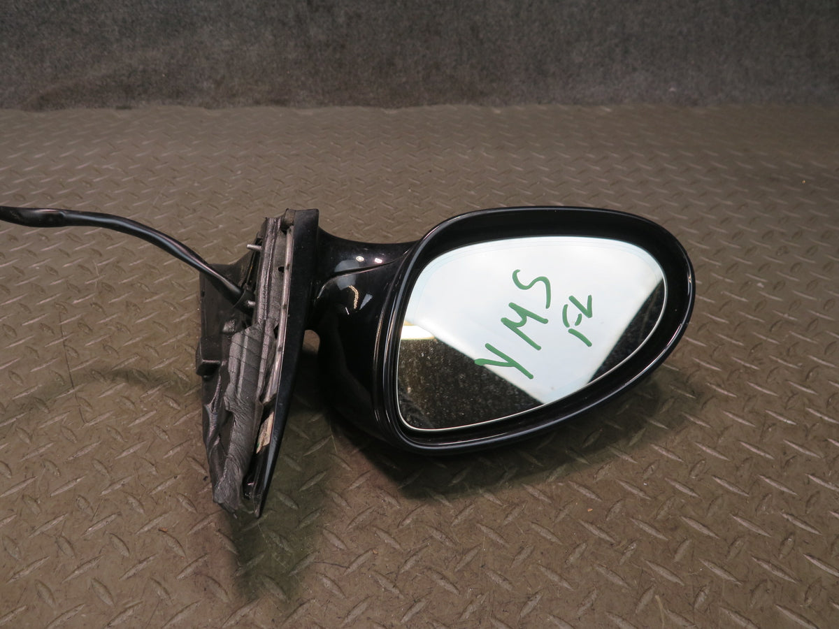 07-09 Mercedes W221 S-class Left Door Side View Memory Heated Mirror Black OEM