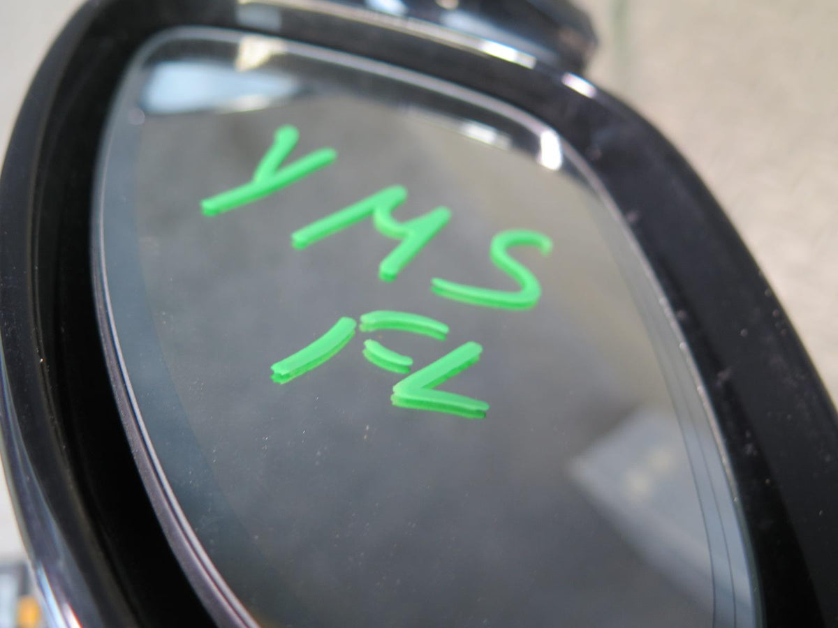 07-09 Mercedes W221 S-class Left Door Side View Memory Heated Mirror Black OEM