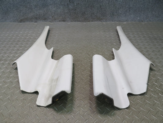 03-08 Mercedes R230 SL550 Set of 2 Rear Interior C Pillar Trim Panel Damaged