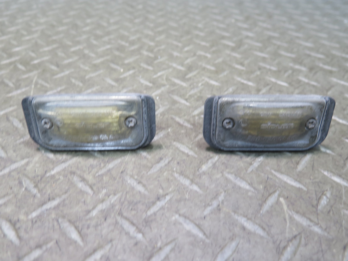 03-12 Mercedes R230 SL550 Rear Left & Right License Plate Light Set OEM