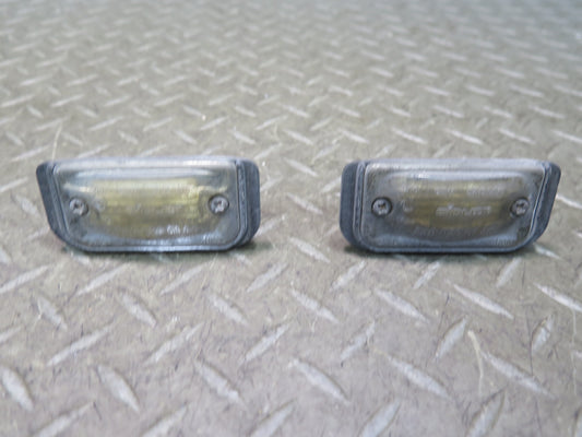 03-12 Mercedes R230 SL550 Rear Left & Right License Plate Light Set OEM