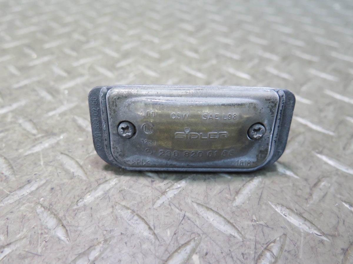 03-12 Mercedes R230 SL550 Rear Left & Right License Plate Light Set OEM