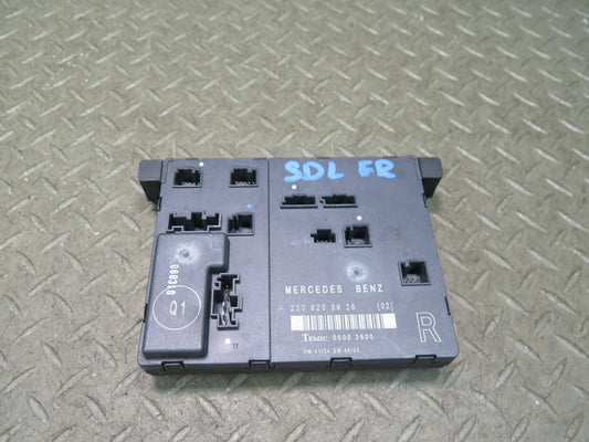 03-12 Mercedes R230 SL550 Front Right Door Control Module 2308205826 OEM