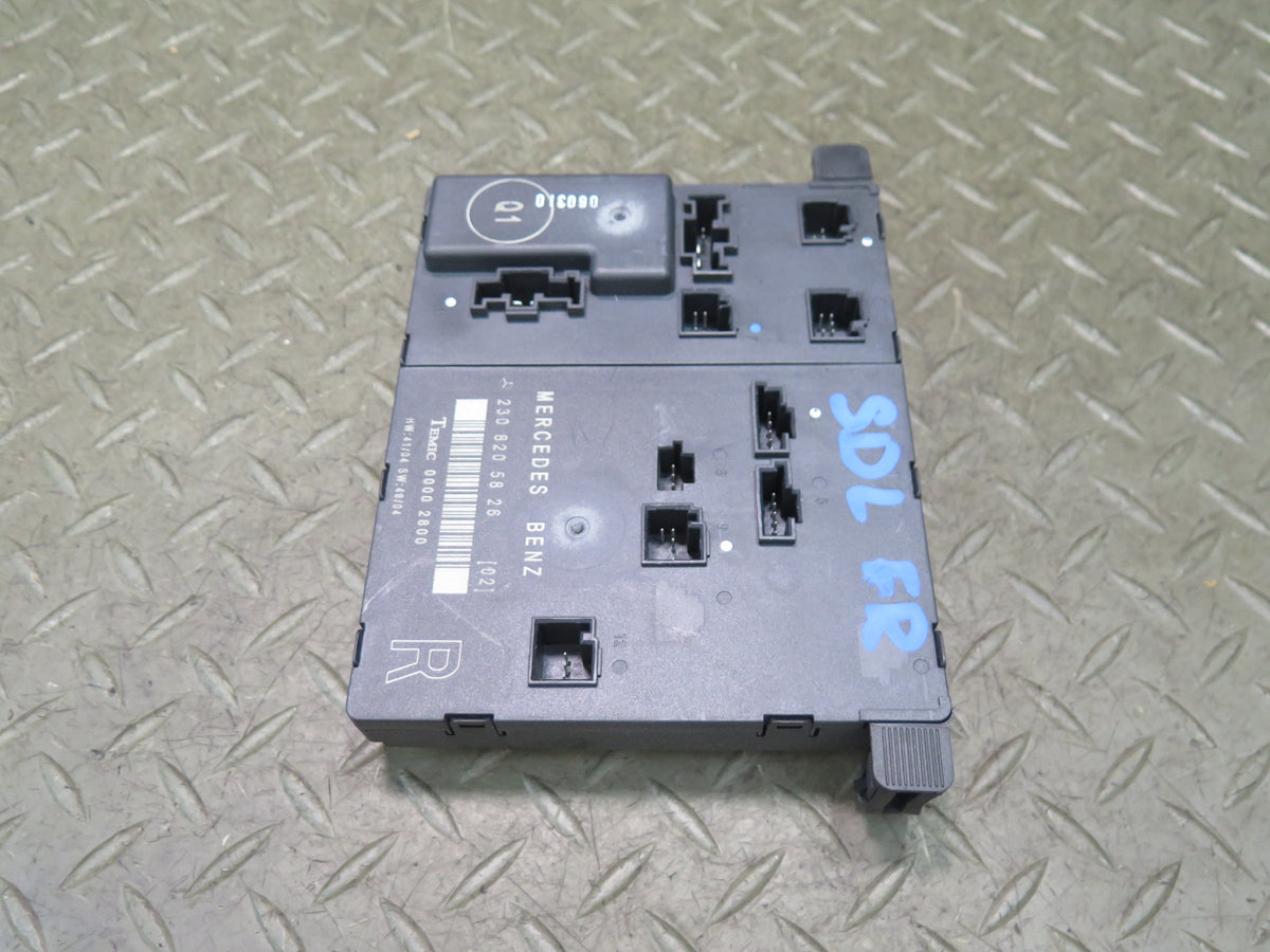 03-12 Mercedes R230 SL550 Front Right Door Control Module 2308205826 OEM