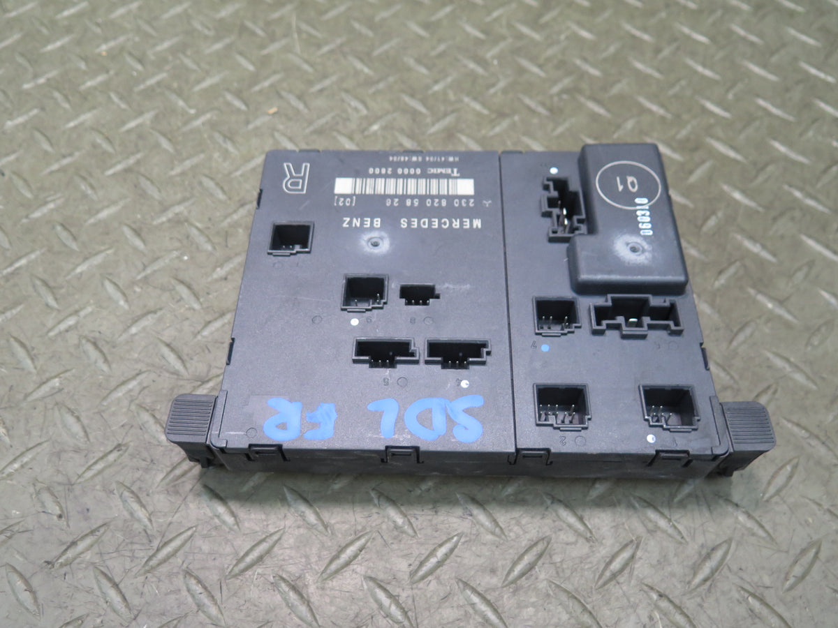 03-12 Mercedes R230 SL550 Front Right Door Control Module 2308205826 OEM