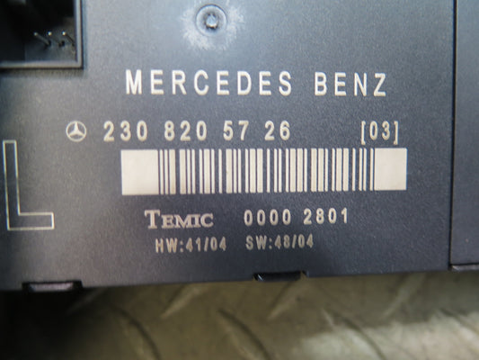 03-12 Mercedes R230 SL550 Front Left Door Control Module 2308205726 OEM