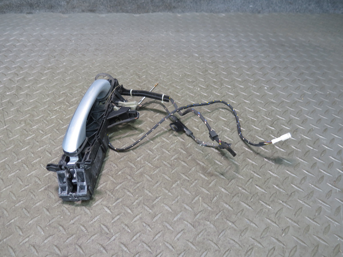 07-12 Mercedes R230 SL550 Front Left Door Exterior Handle Silver OEM