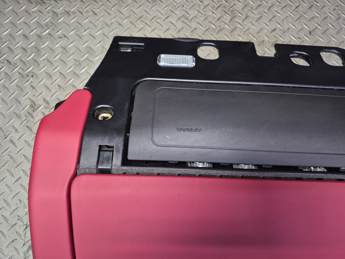 2015-2018 Porsche Macan Dash Front Right Glove Box Compartment Storage RED