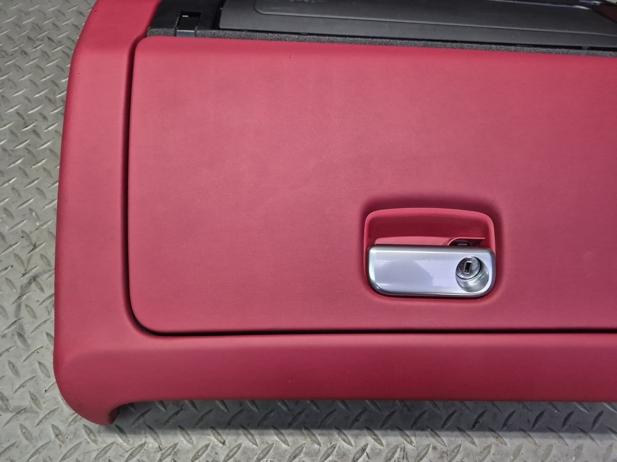 2015-2018 Porsche Macan Dash Front Right Glove Box Compartment Storage RED