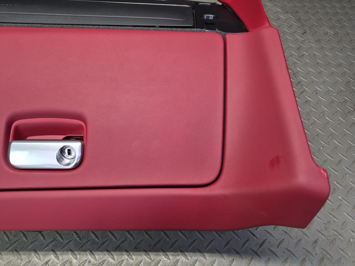 2015-2018 Porsche Macan Dash Front Right Glove Box Compartment Storage RED