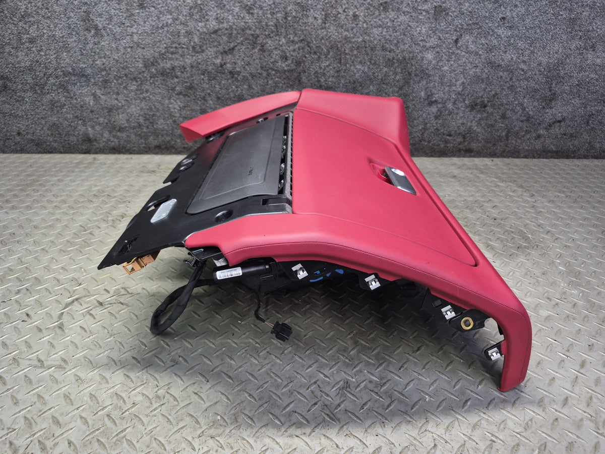 2015-2018 Porsche Macan Dash Front Right Glove Box Compartment Storage RED