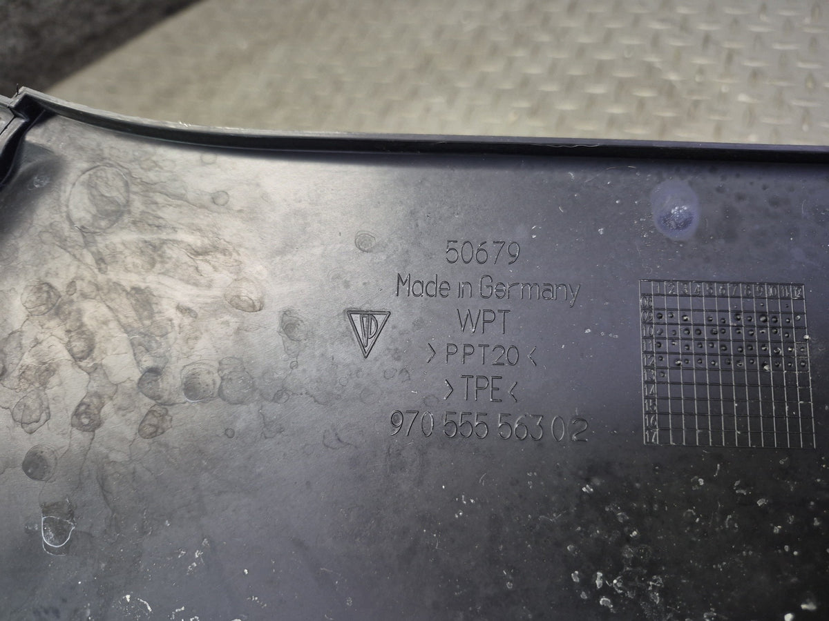 2010-2016 Porsche Panamera 970 Windshield Wiper Vent Cowl Trim Panel 97055556302