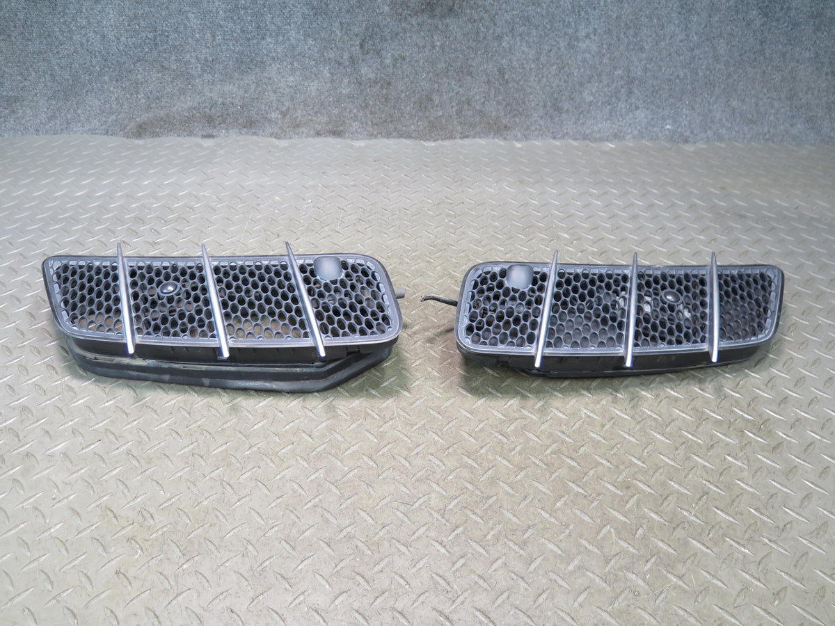 03-12 Mercedes R230 SL550 Right & Left Side Hood Grille Vent Set OEM