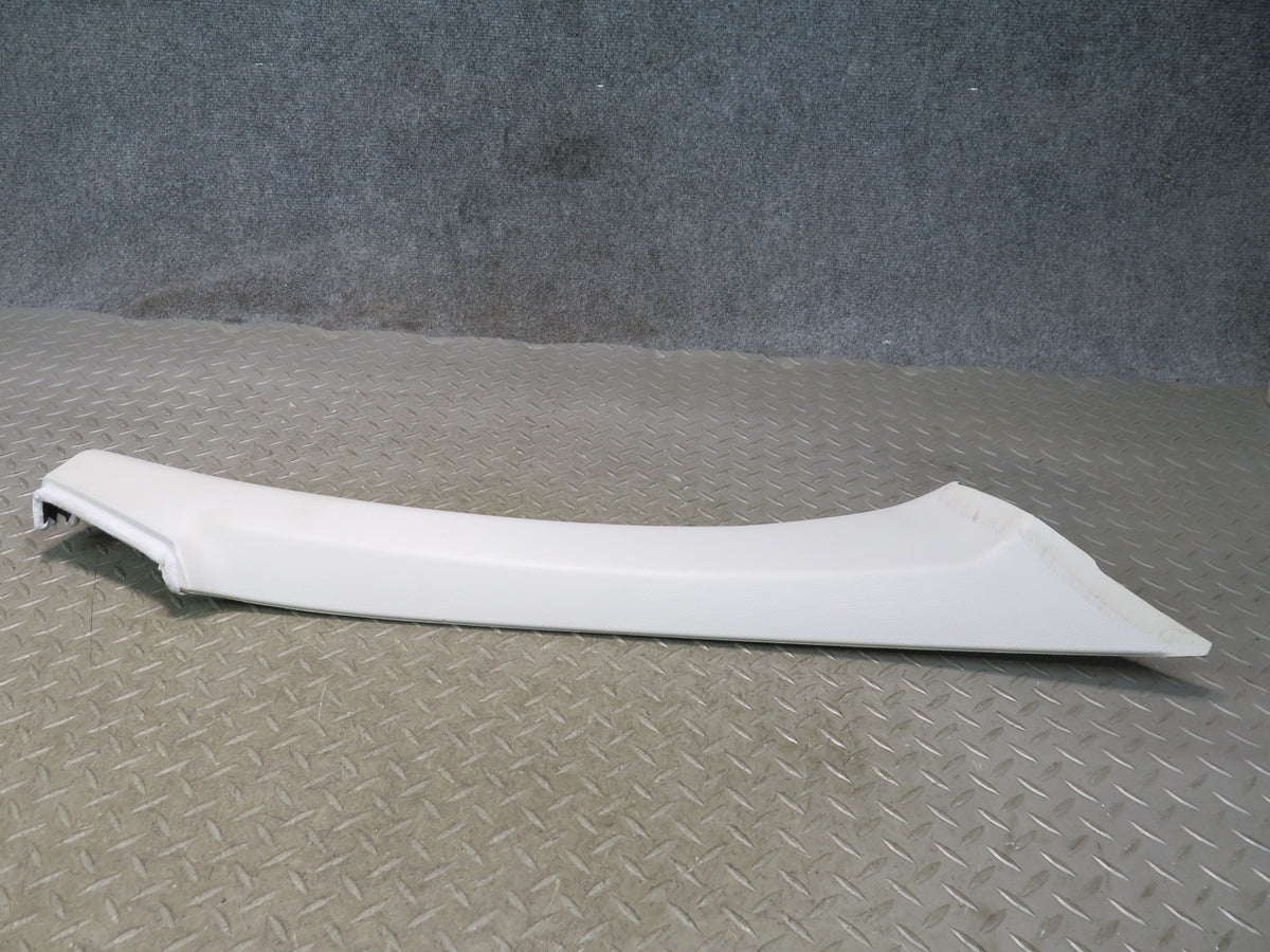 03-12 Mercedes R230 SL550 Set of 2 Front Interior A Pillar Trim Panel Gray Dmgd