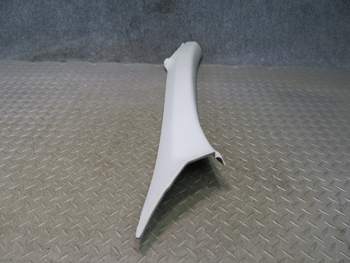 03-12 Mercedes R230 SL550 Set of 2 Front Interior A Pillar Trim Panel Gray Dmgd