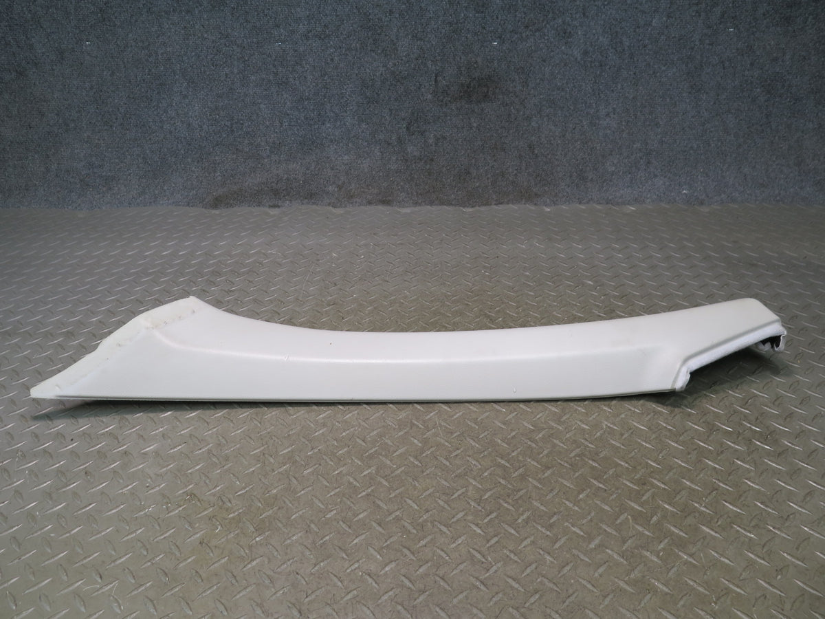 03-12 Mercedes R230 SL550 Set of 2 Front Interior A Pillar Trim Panel Gray Dmgd