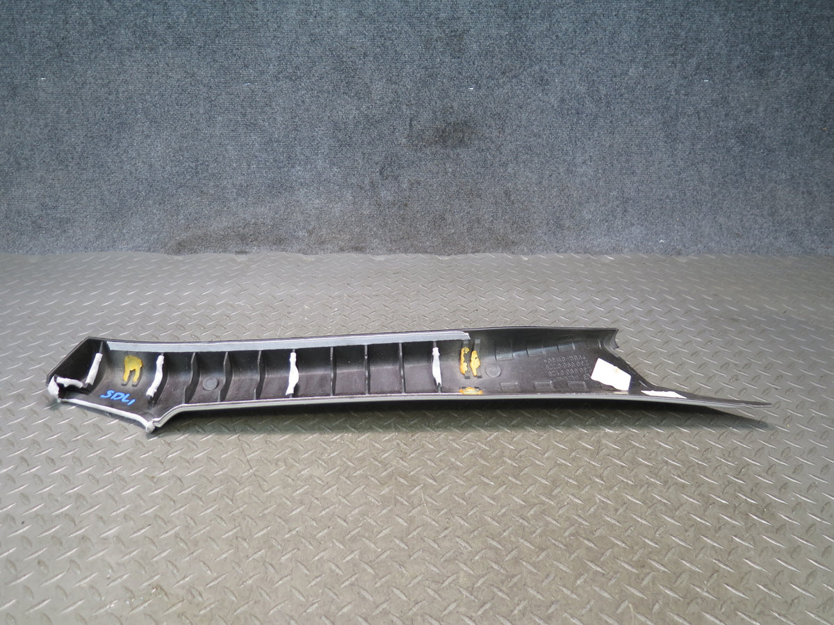 03-12 Mercedes R230 SL550 Set of 2 Front Interior A Pillar Trim Panel Gray Dmgd